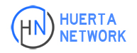 Logo de Huerta Network représentant un H et un N dans un cercle
